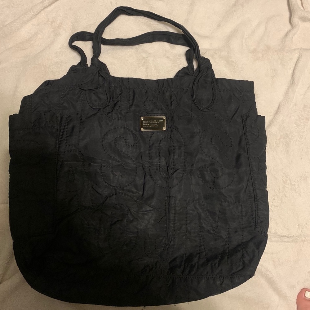 Marc Jacob’s black nylon oversized tote